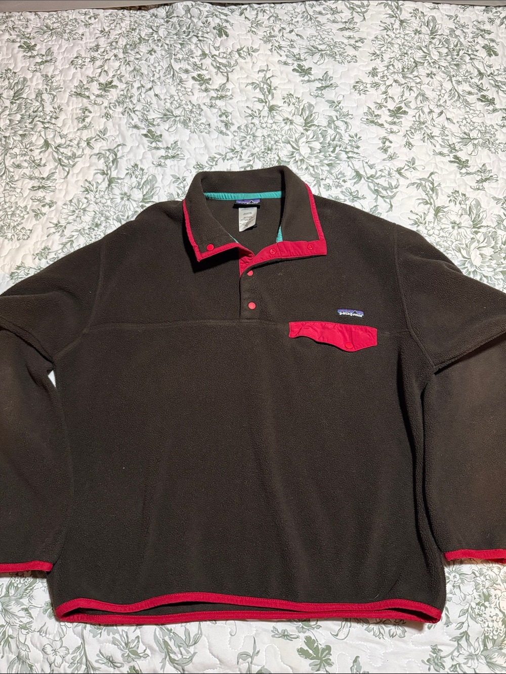 Patagonia Brown Fleece Pullover Synchilla